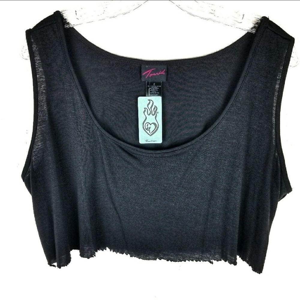 Cutoff Crop Tank Top